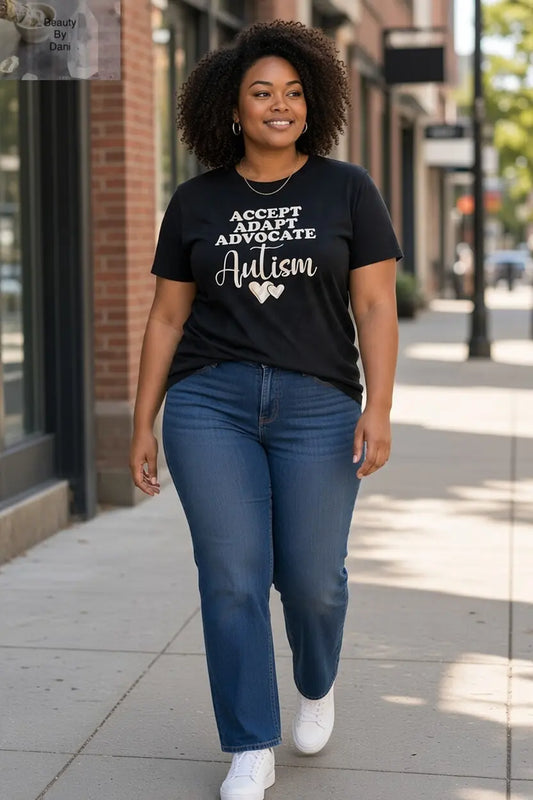 Autism Awareness Cotton T-Shirt