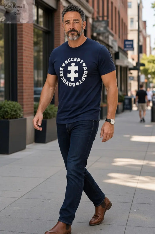 Autism Awareness Cotton T-Shirt