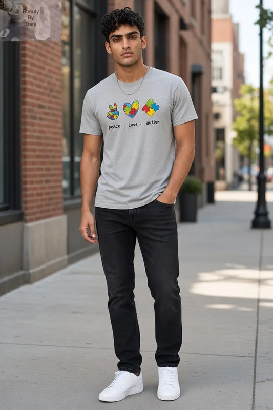 Autism Awareness Cotton T-Shirt