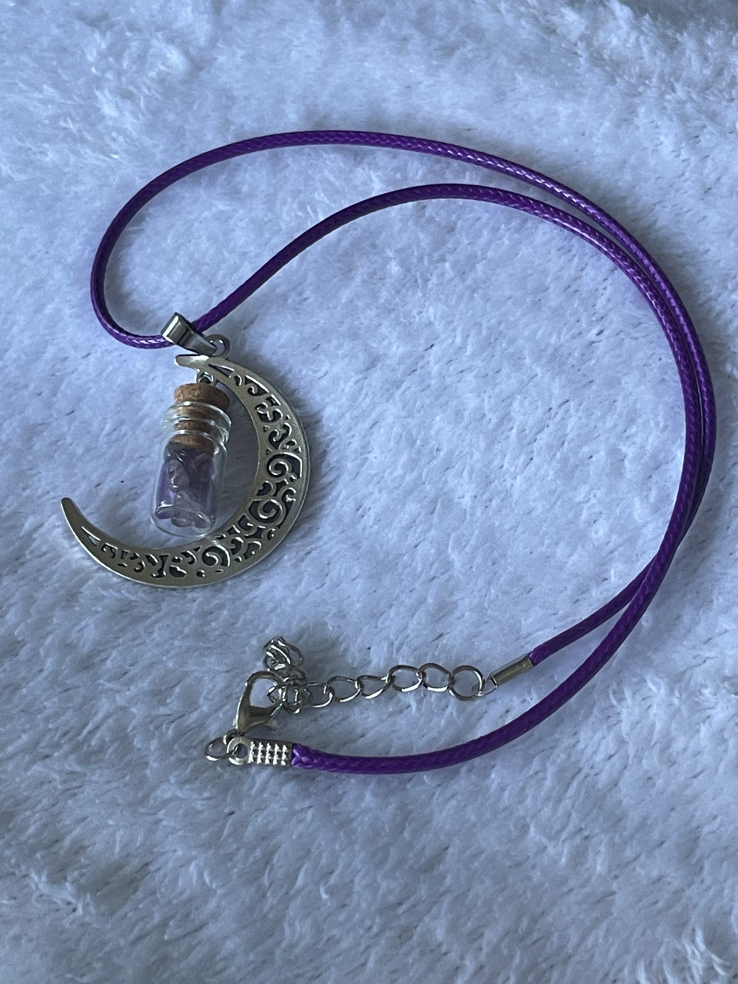 Gemstone Moon Necklace - Beauty by Dani