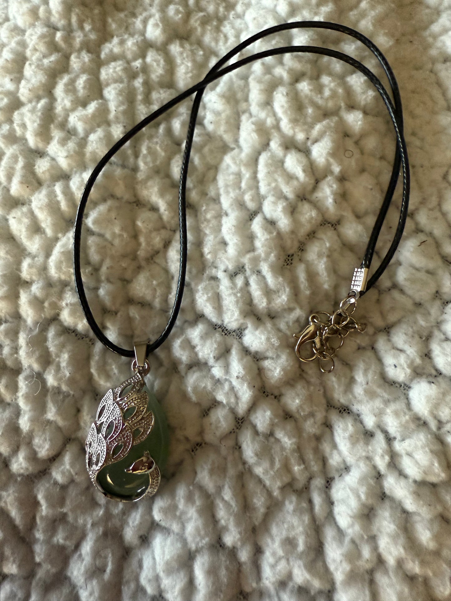 Peacock Gemstone Necklace