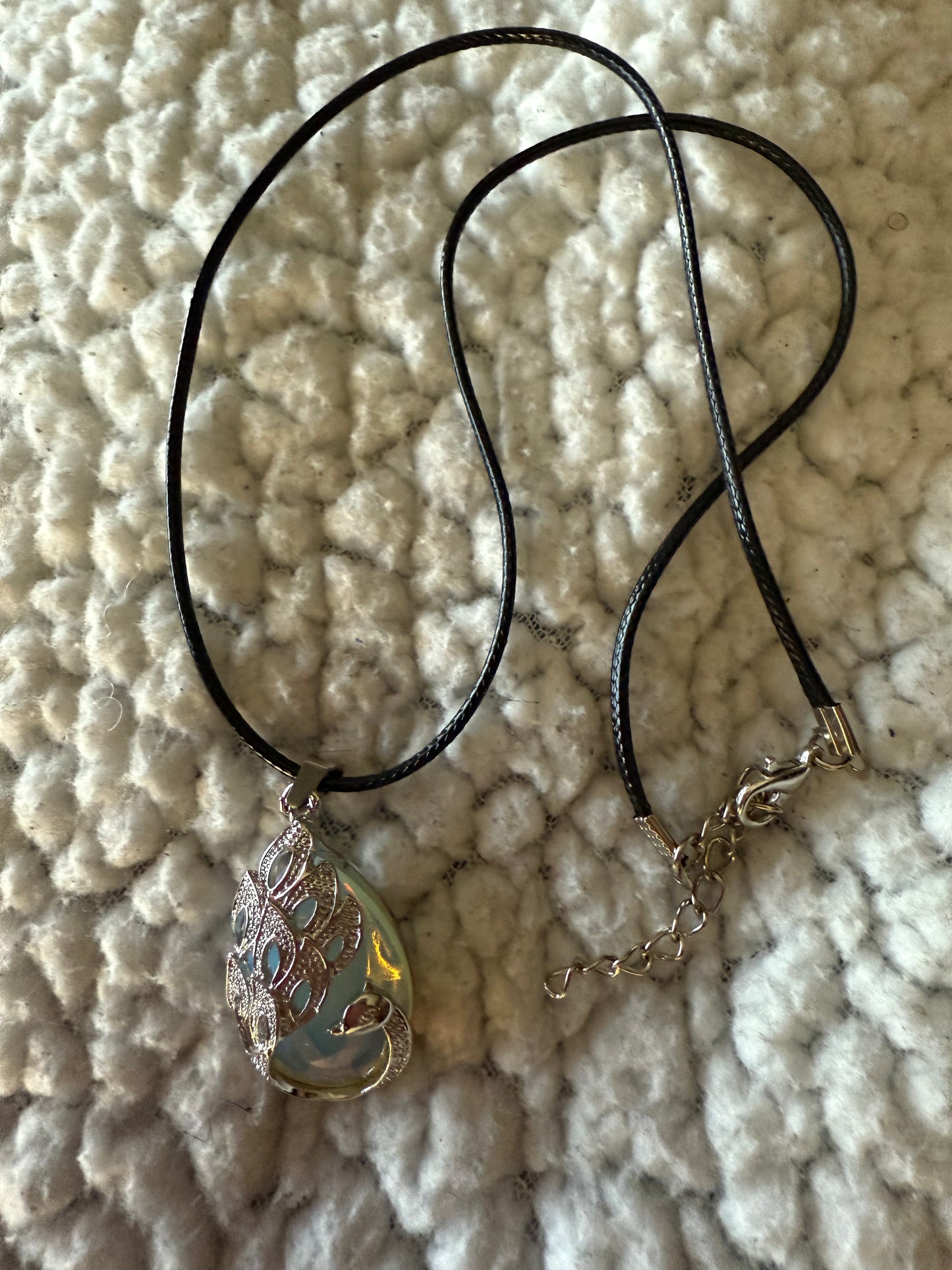 Peacock Gemstone Necklace