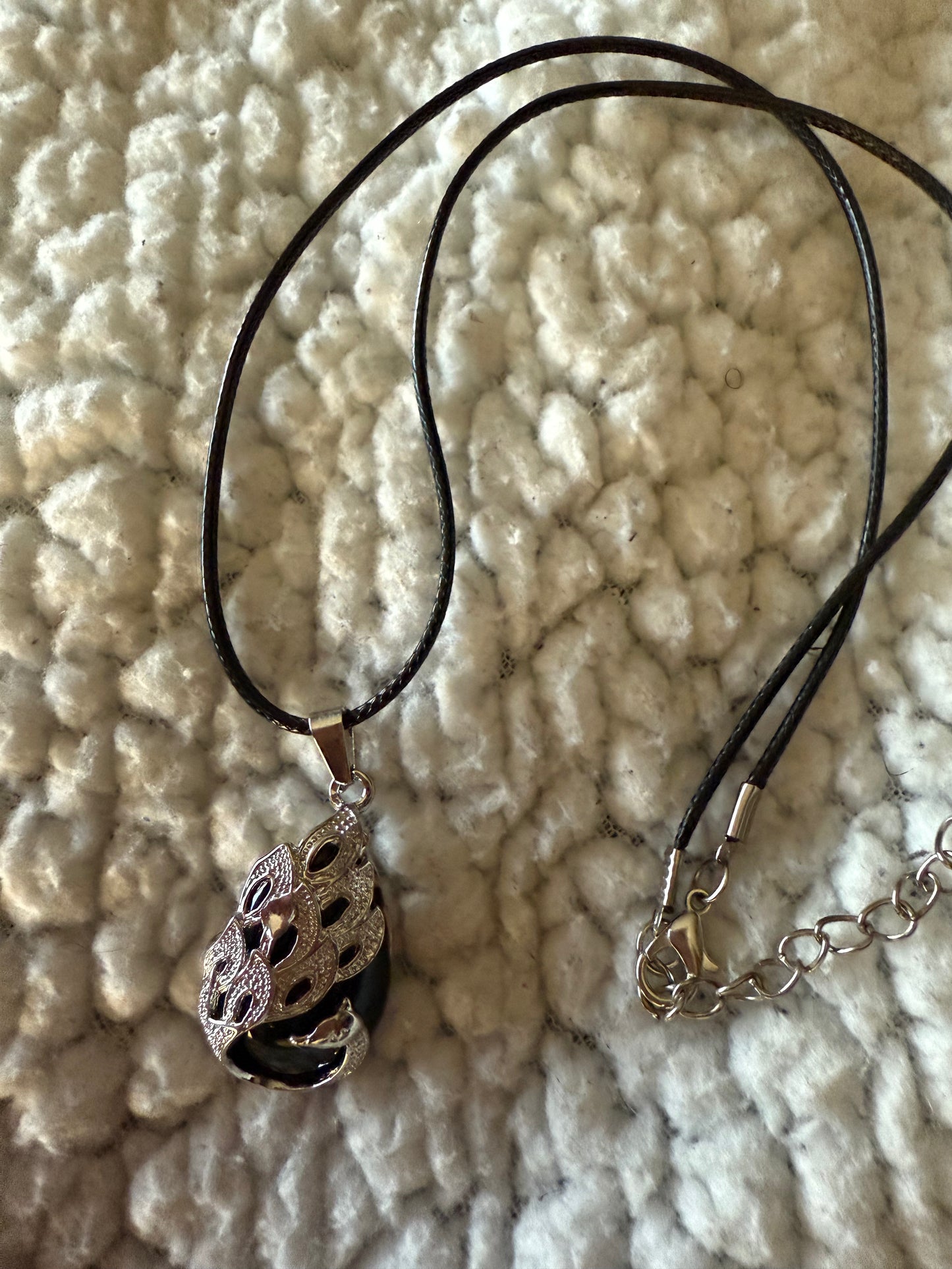 Peacock Gemstone Necklace