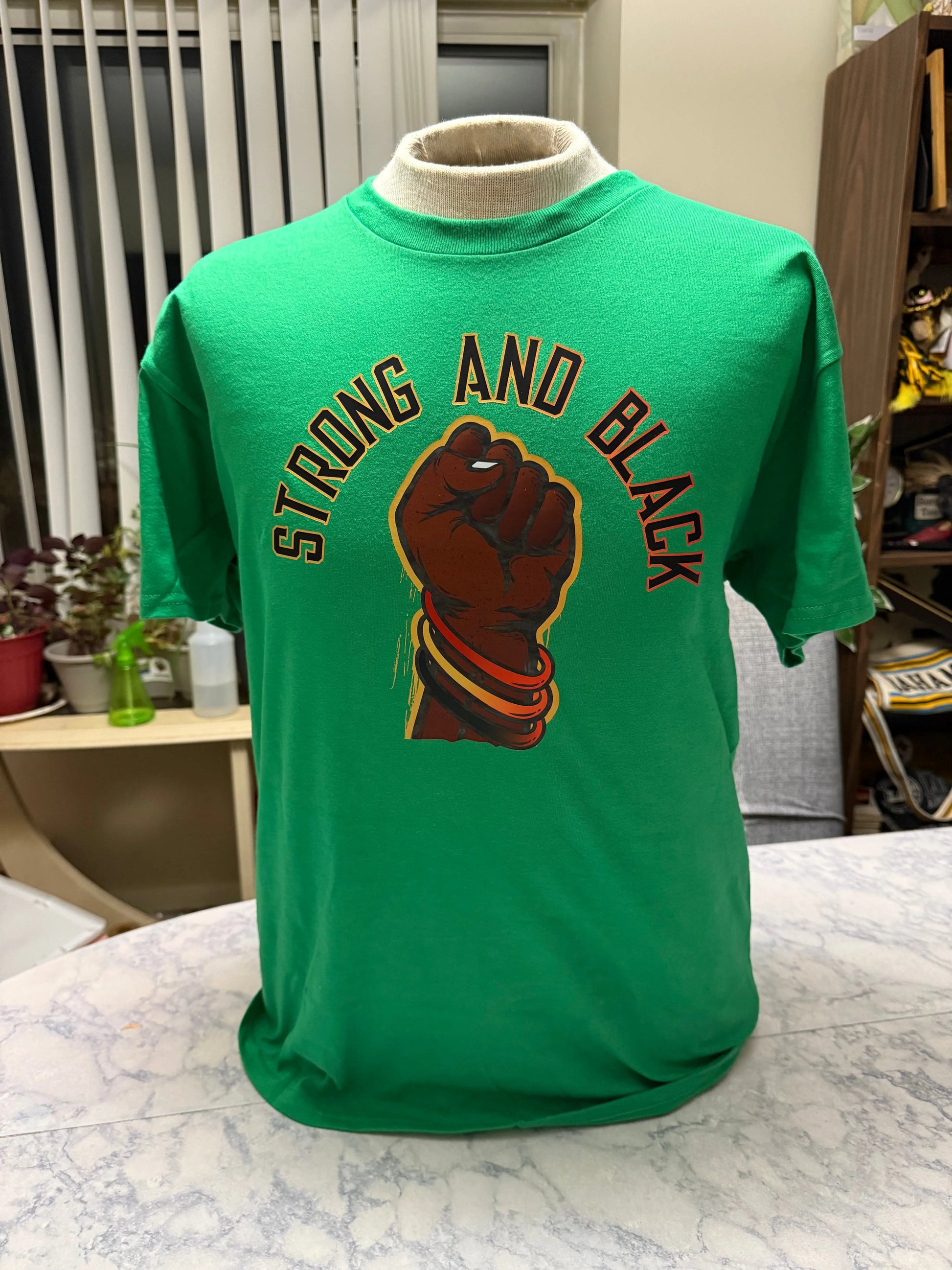 Strong Black Unisex T-Shirt Beauty by Dani