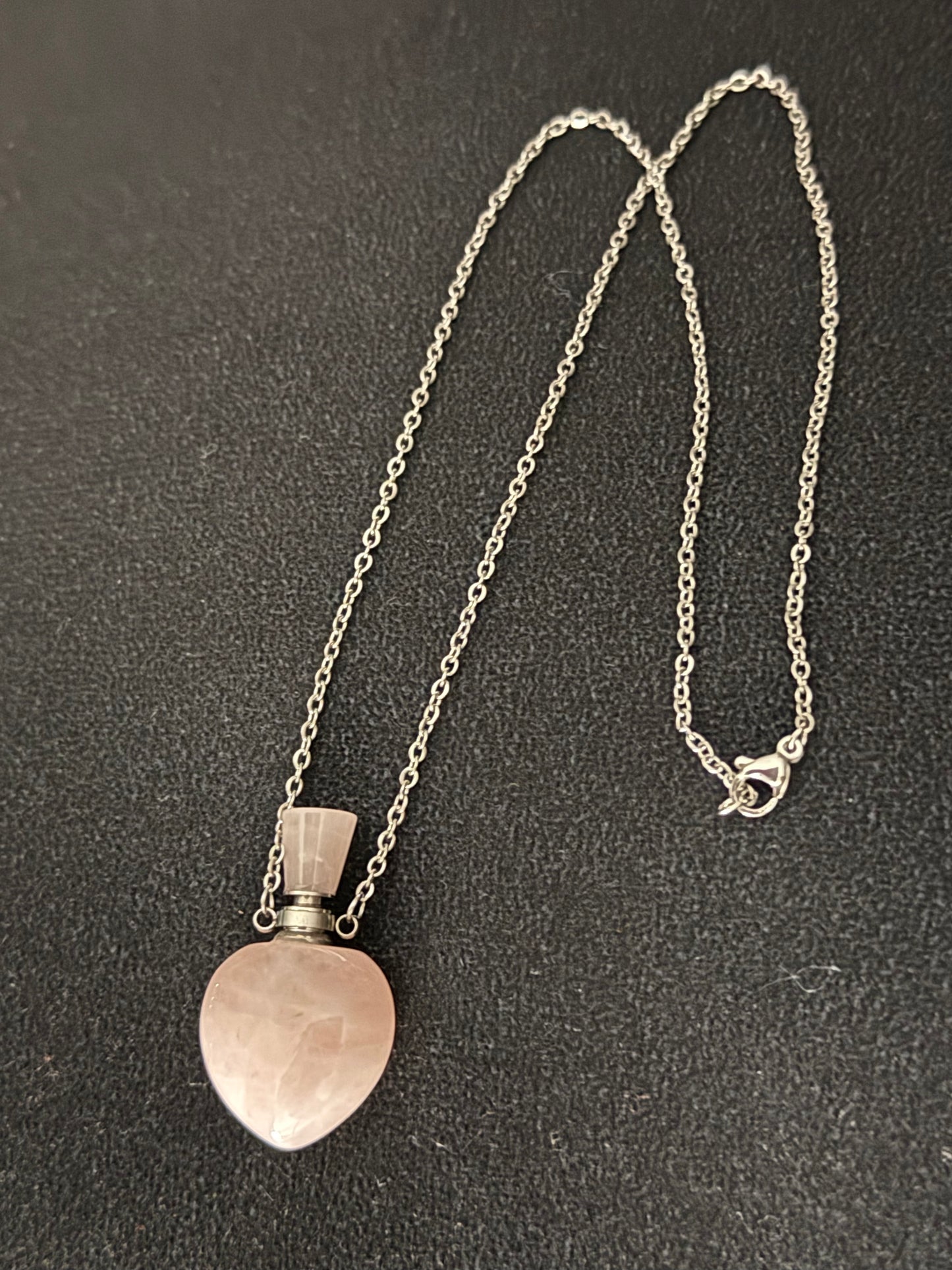 Gem Bottle Necklace for Aromatherapy