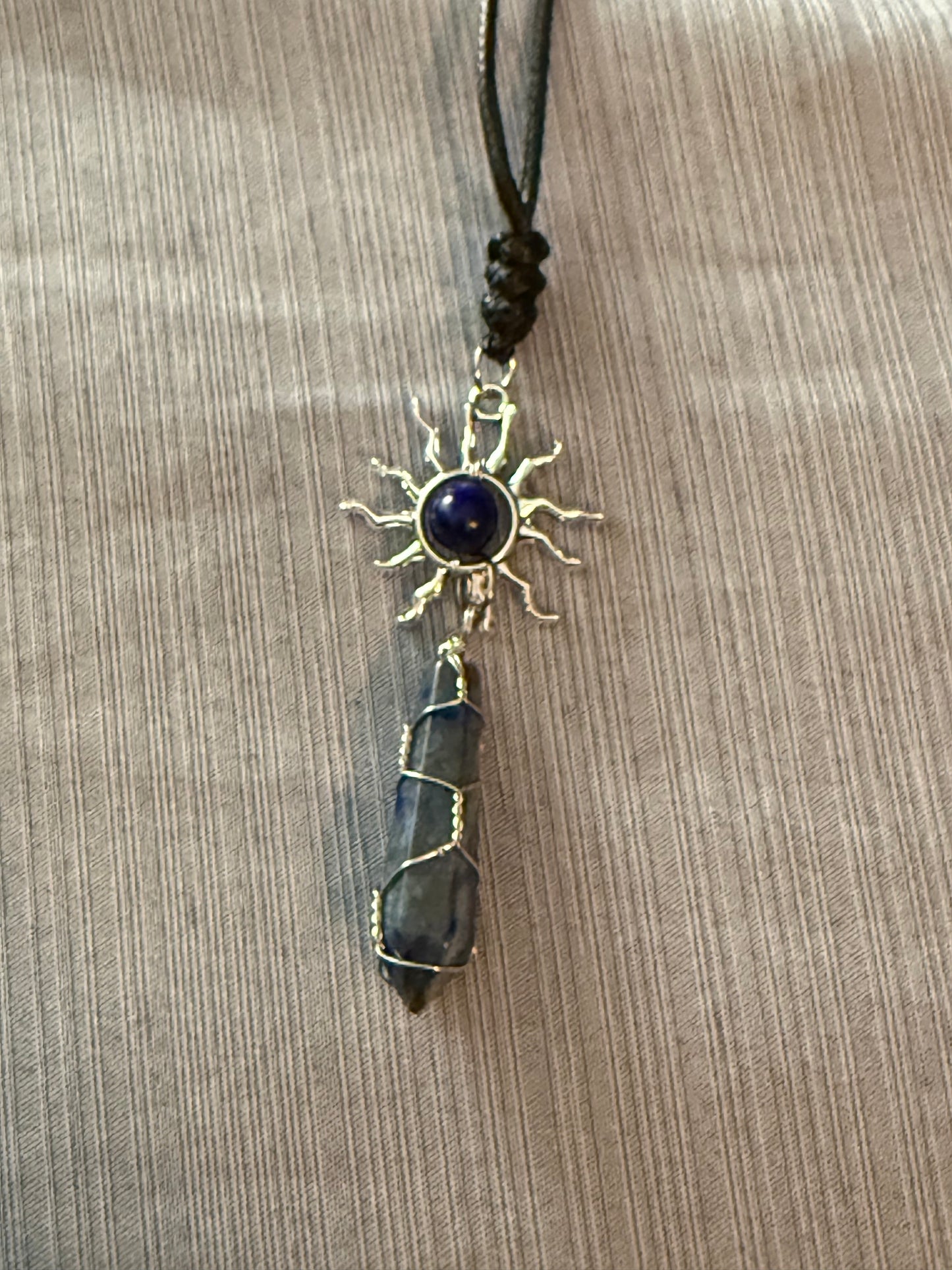 Sun Gem Adjustable Necklace