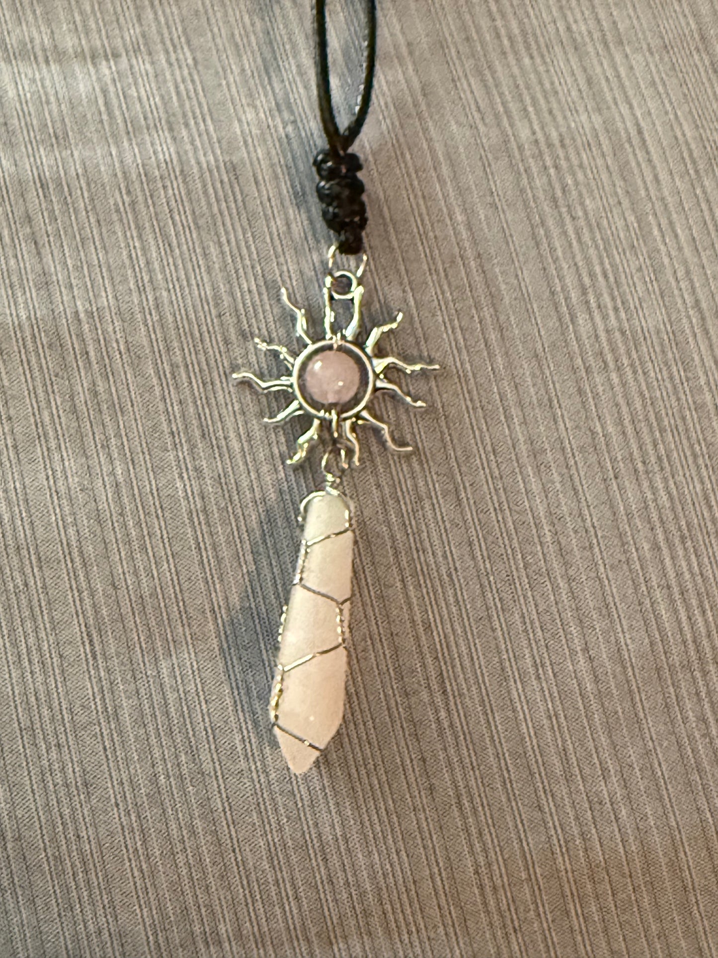 Sun Gem Adjustable Necklace