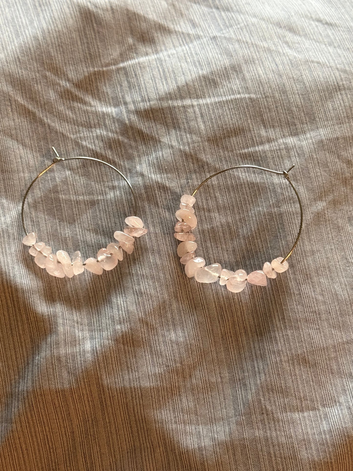 Hypoallergenic Gem Chip Earrings