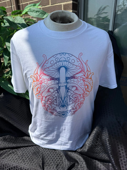 Rainbow Mushroom T-Shirt (Pride) Beauty by Dani