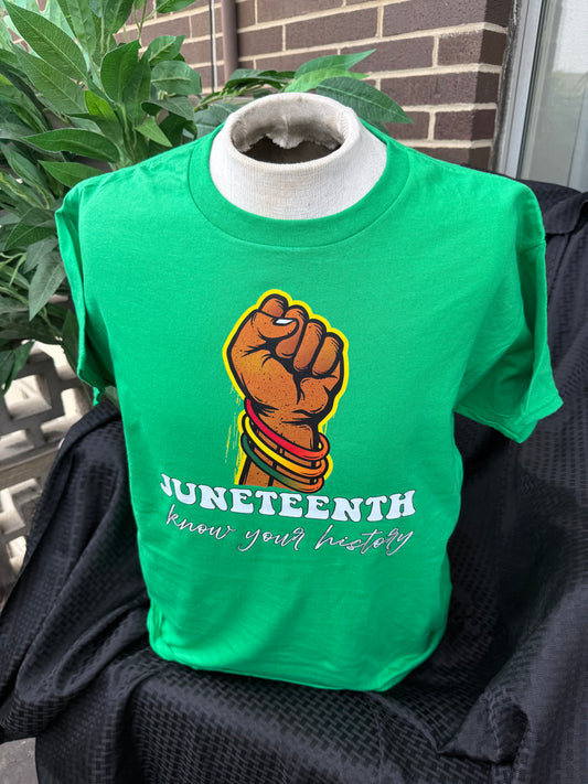 Juneteenth Know Your History T-Shirt