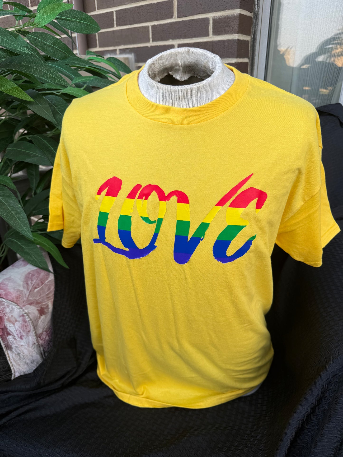 Love T-Shirt - Cotton Crew Neck Short Sleeve