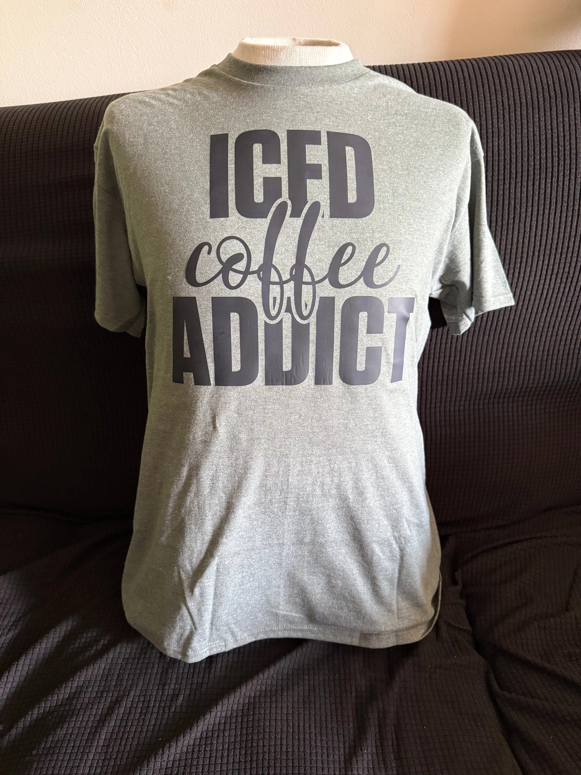 Iced Coffee Addict T-Shirt Beauty by Dani