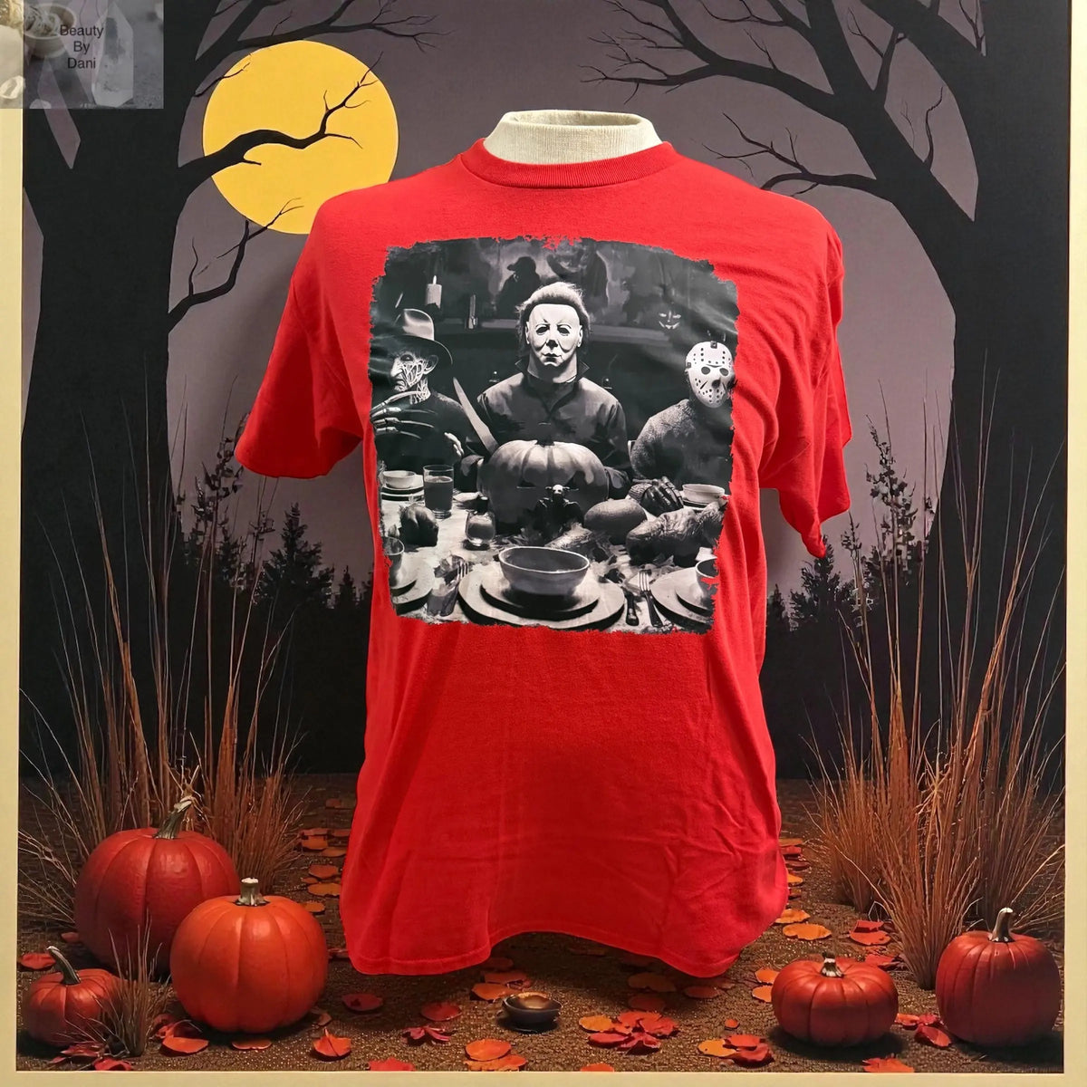 Halloween Thanks T-Shirt - Festive and Comfortable Tee Beauty by Dani