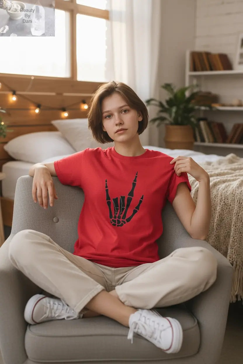 Halloween Hand T-Shirt Beauty by Dani