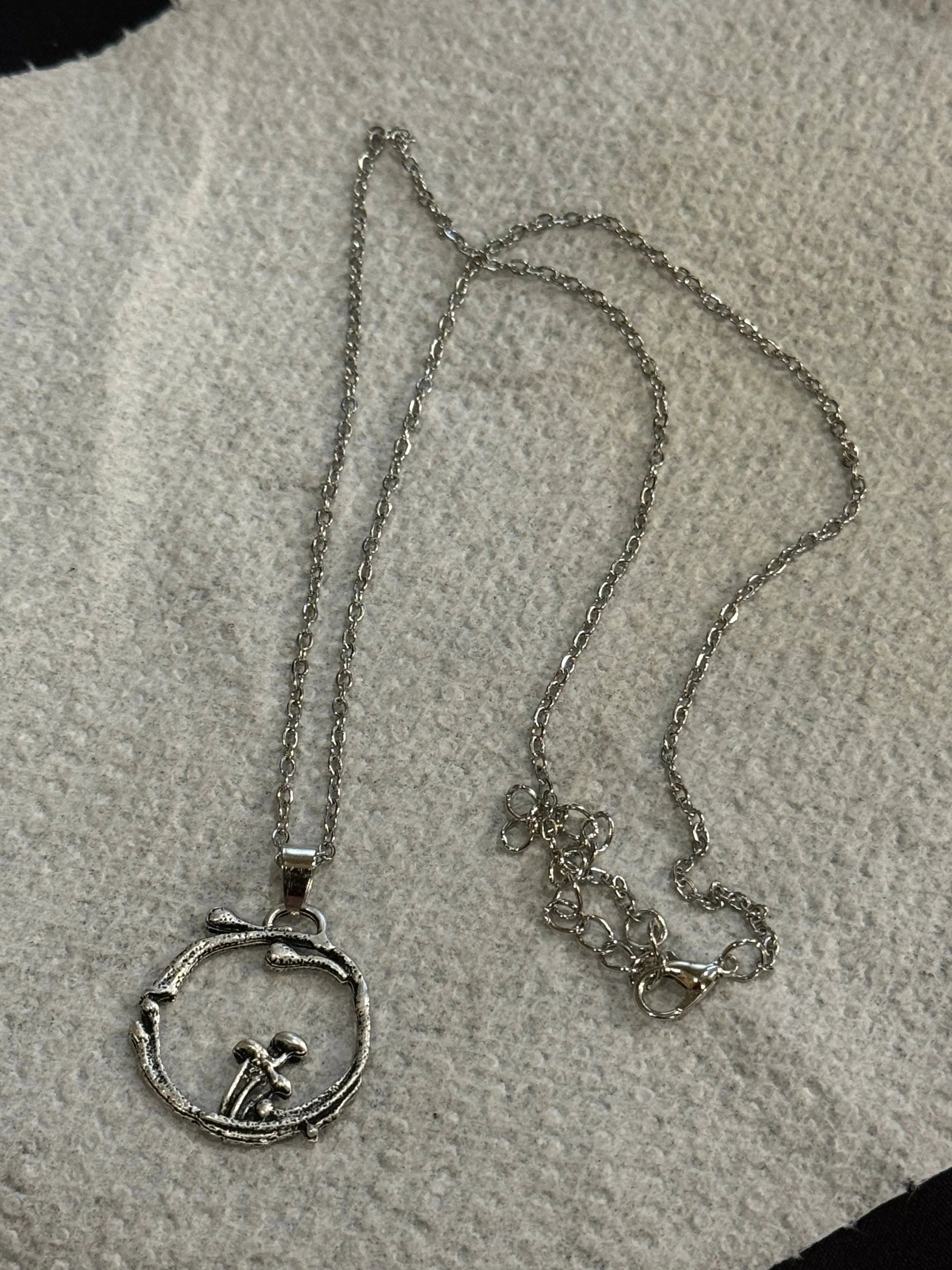 Handcrafted Mushroom Necklace - Unique Elegance in Jewelry Beauty by Dani