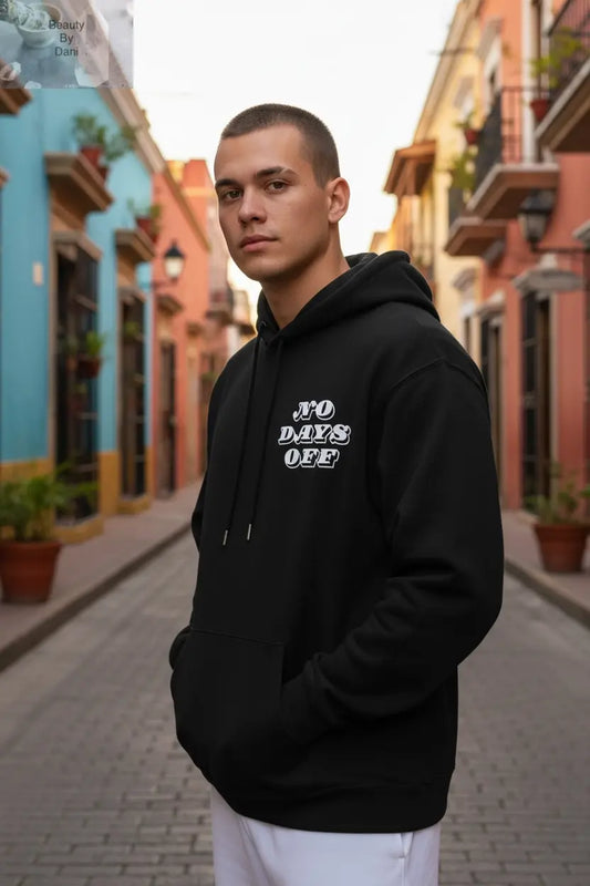 Limited Edition No Days Off Boss Bear Hoodie Beauty by Dani