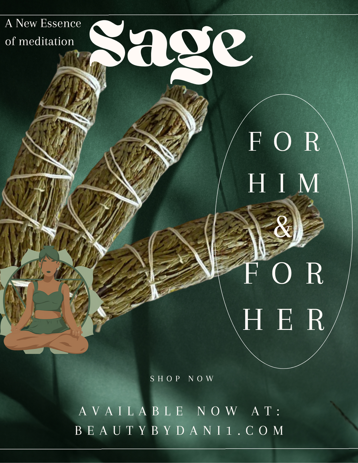 Hand Rolled Sage Smudges and Sticks