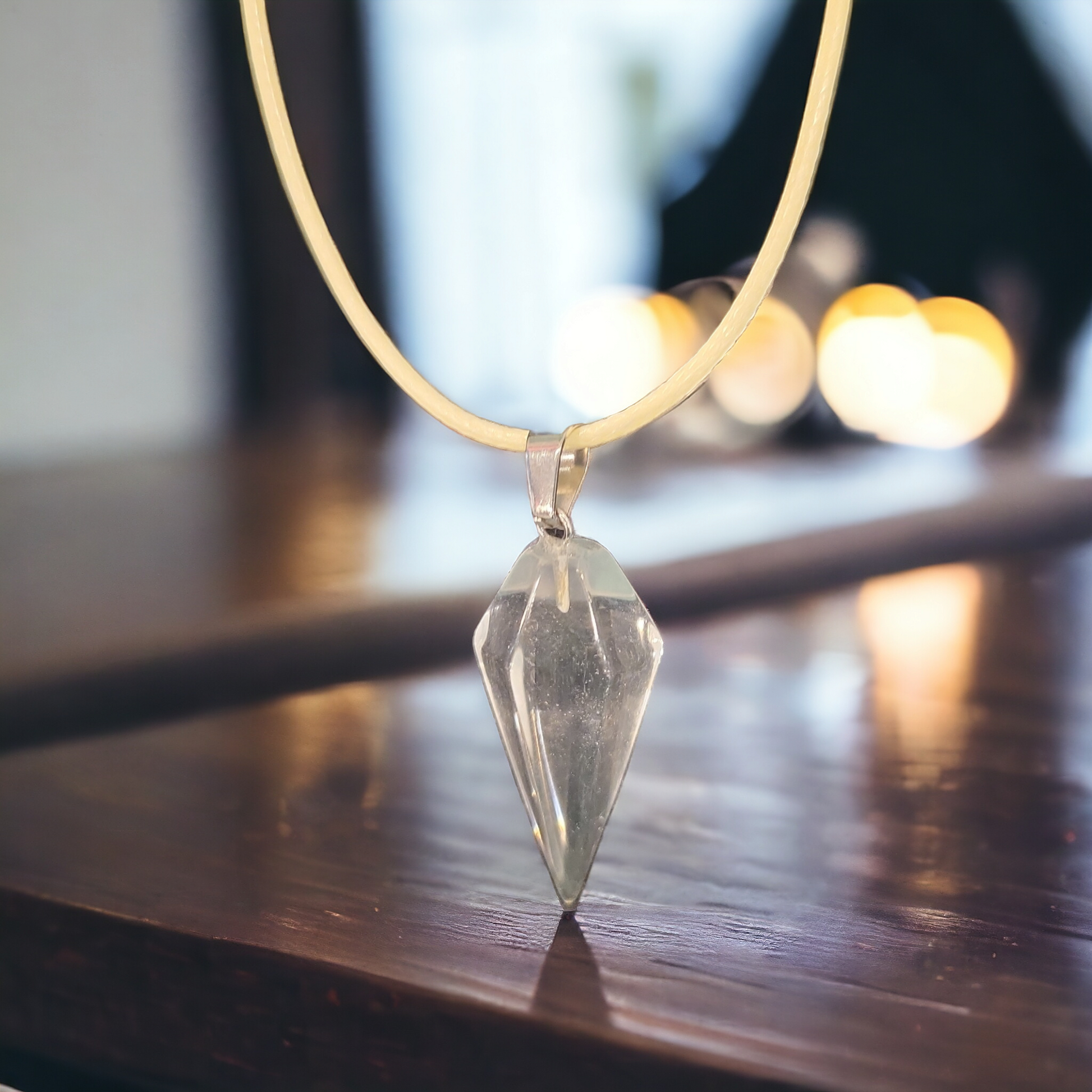 Quartz Pendant Necklace - Beauty by Dani