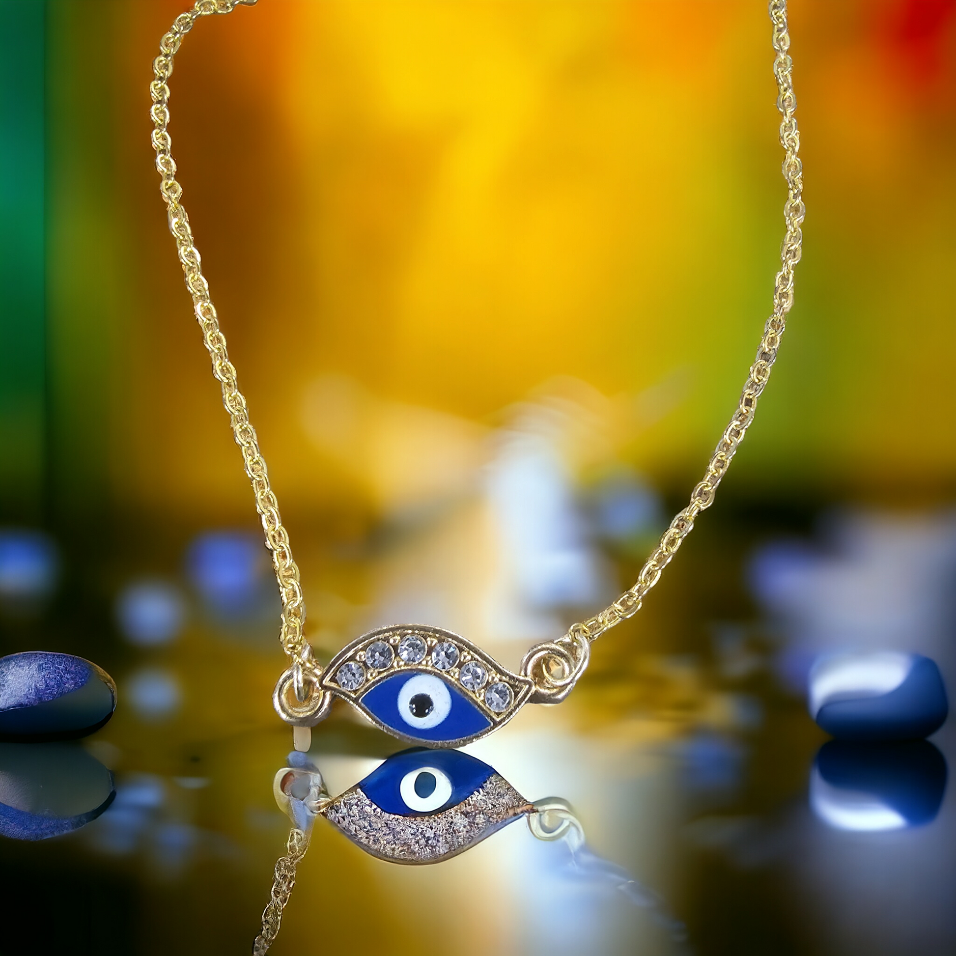 Evil Eye Necklace - Beauty by Dani