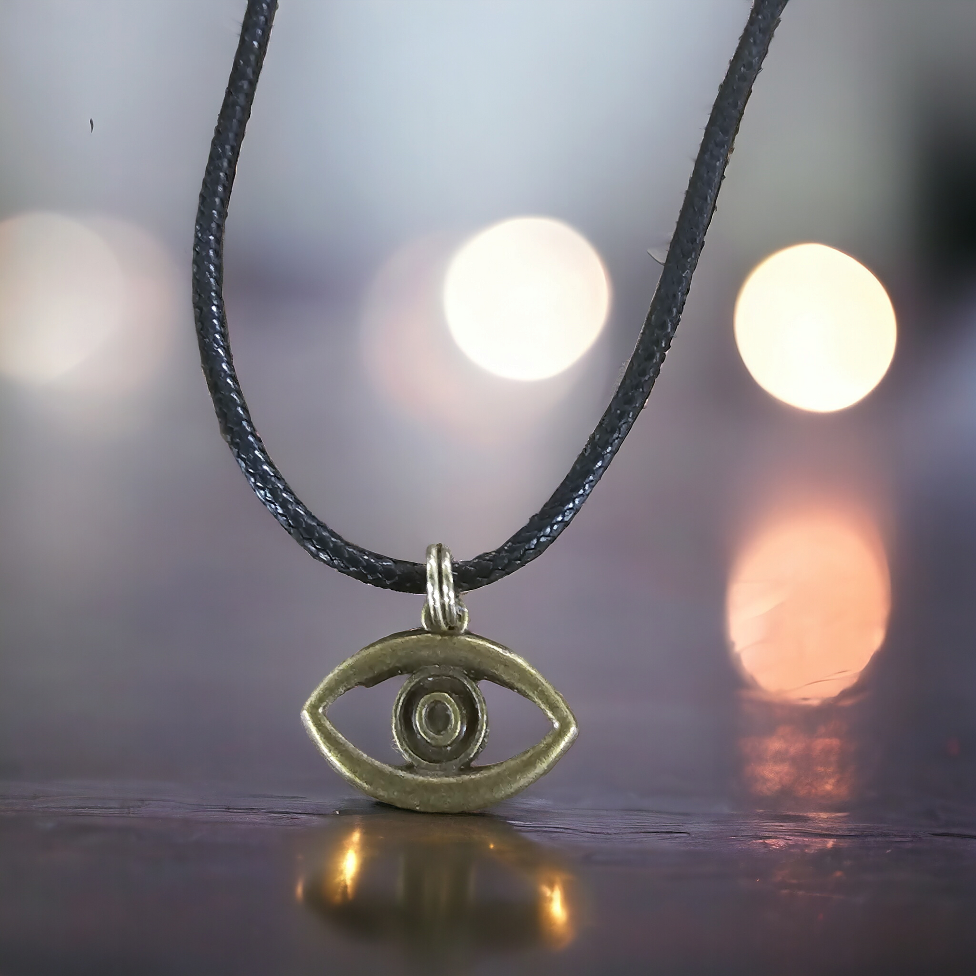 Evil Eye Necklace (0430) - Beauty by Dani