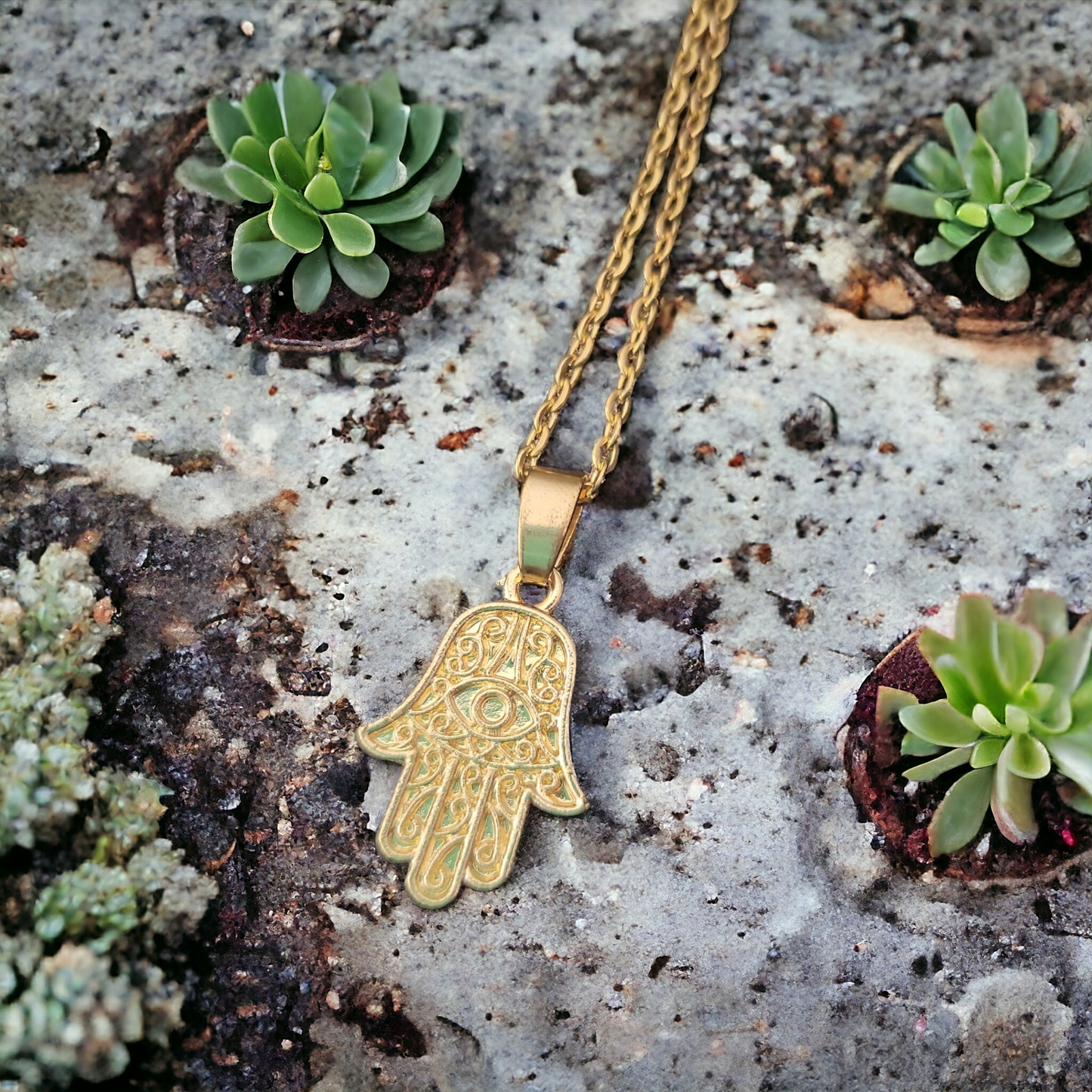 Hamsa Necklace - Beauty by Dani