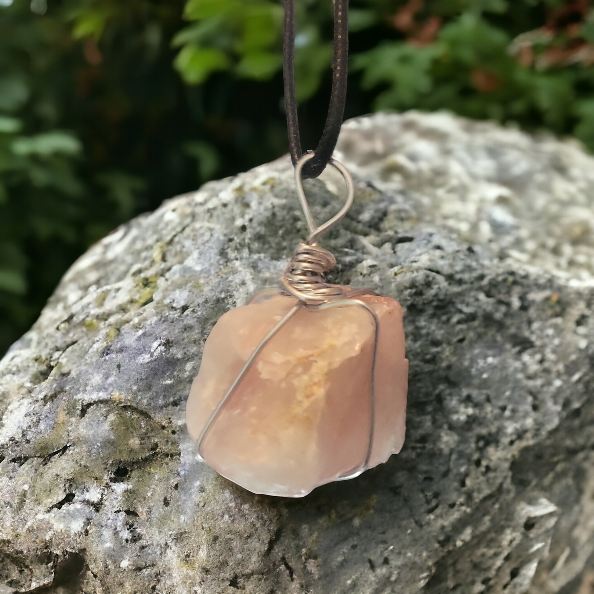 Rose Quartz Necklace - Beauty by Dani