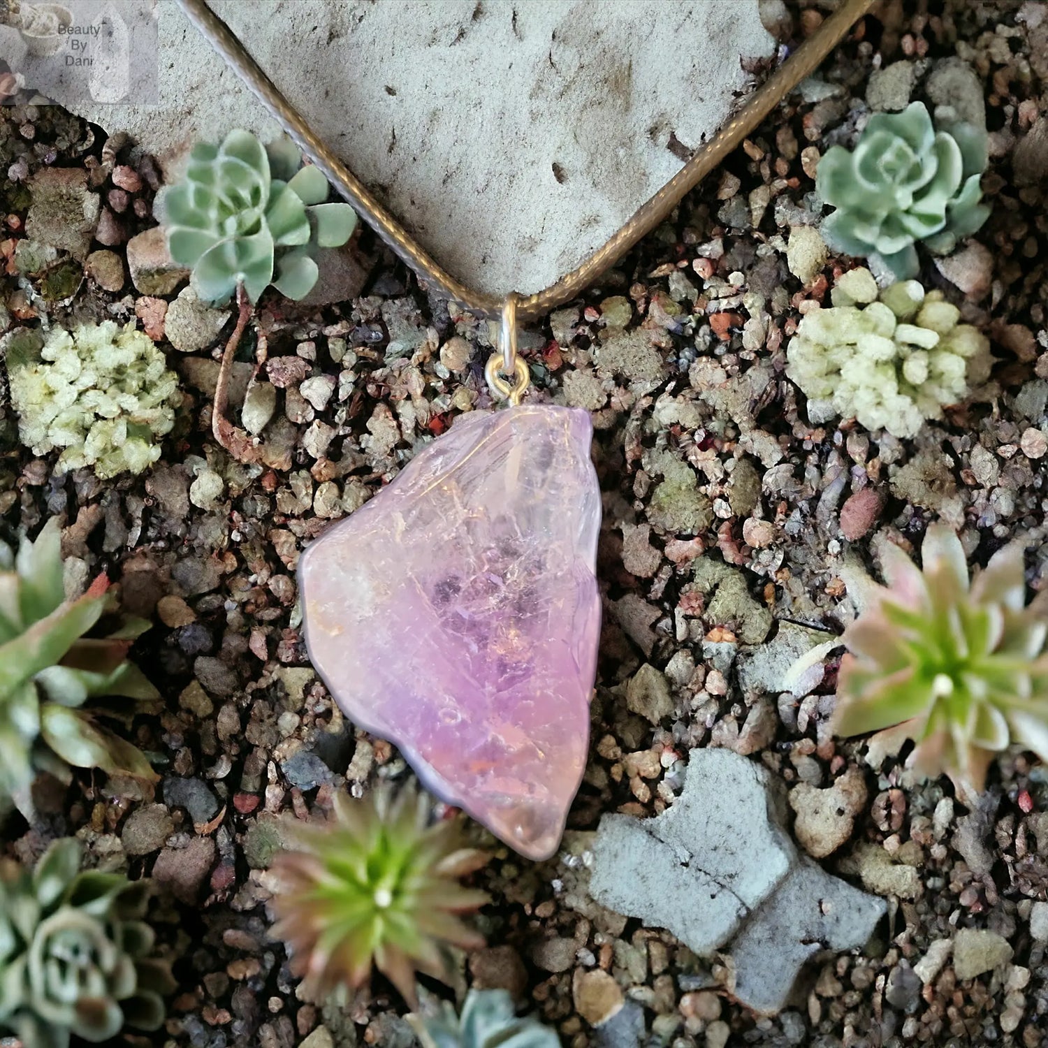 Amethyst Necklace - Beauty by Dani