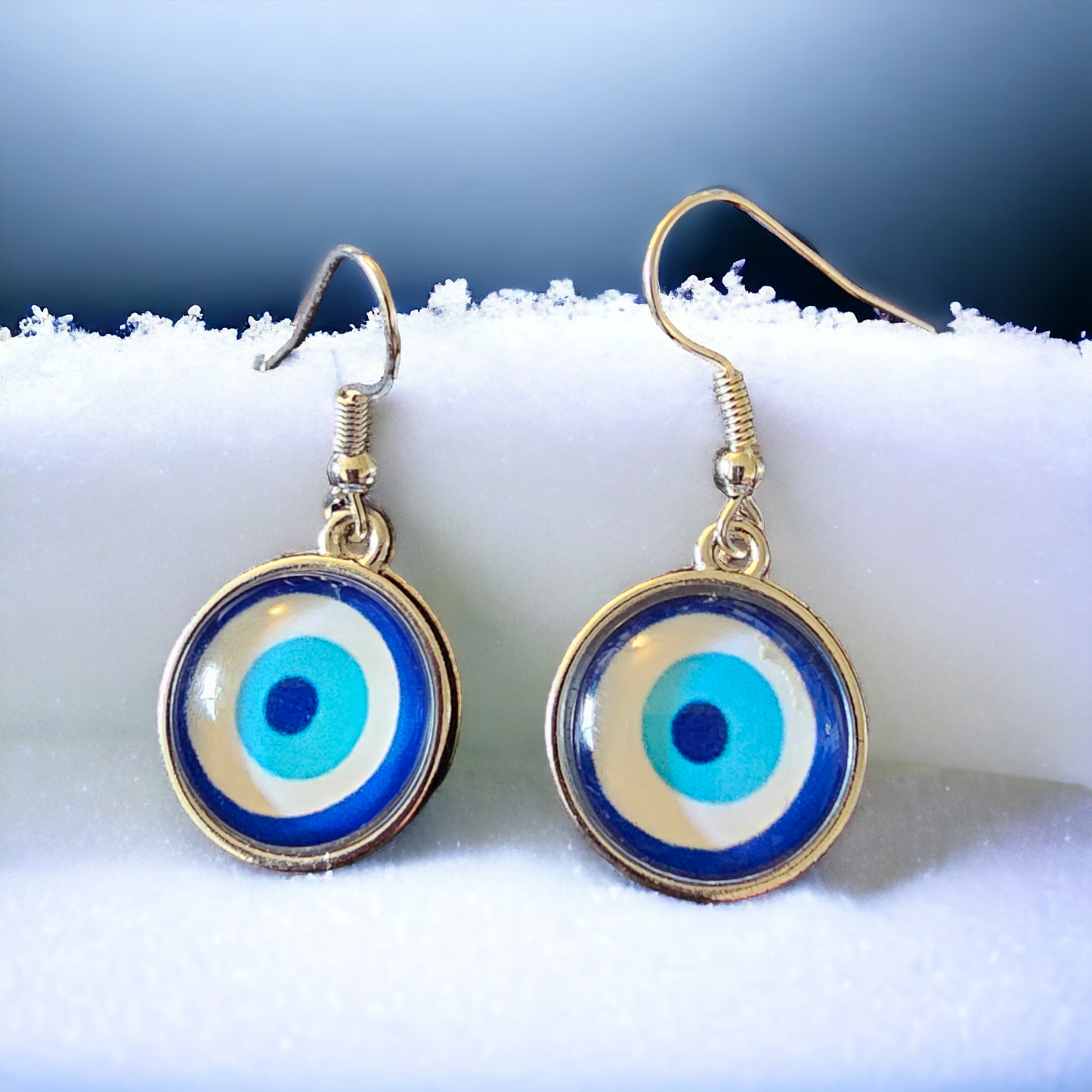 Evil Eye Earrings - Beauty by Dani