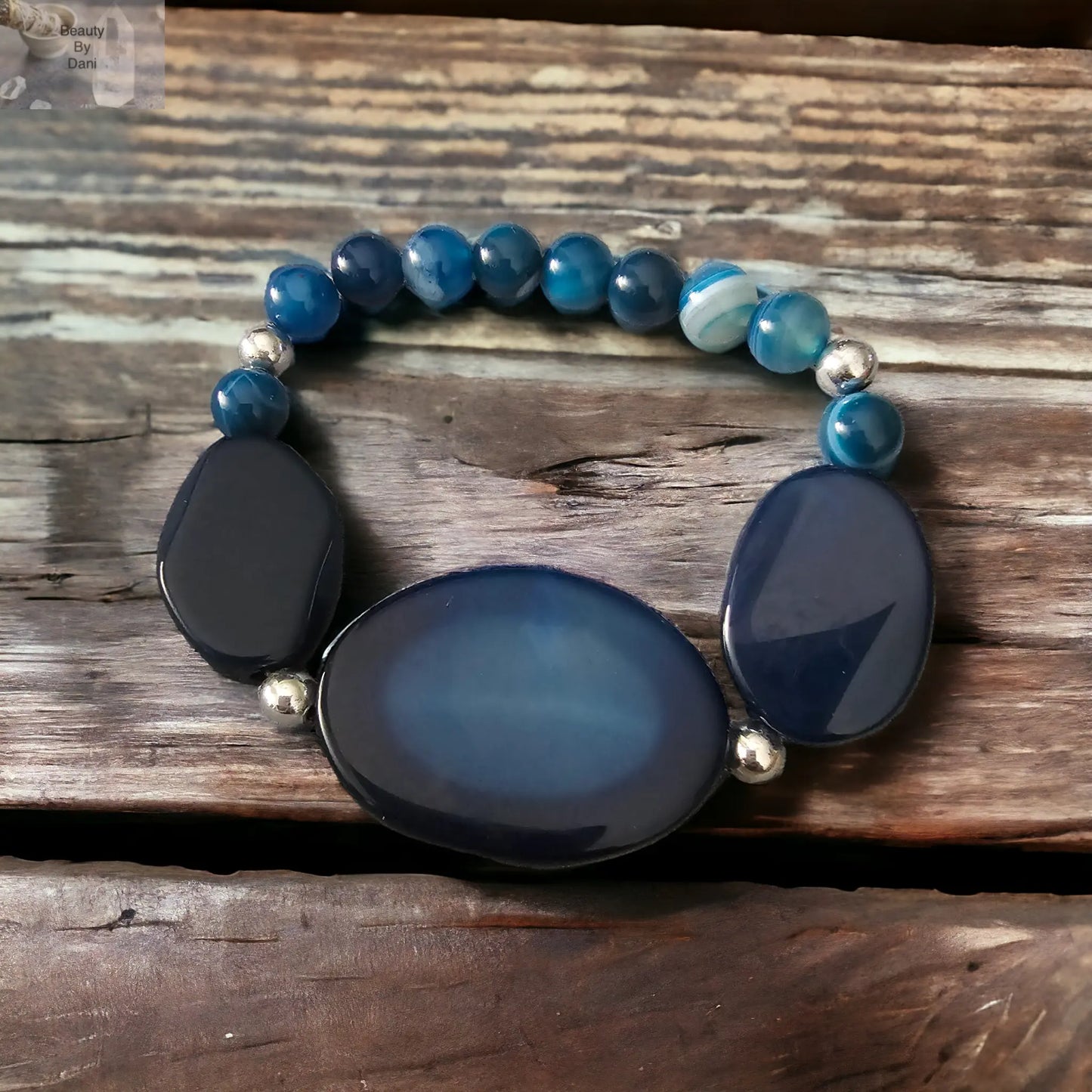 Blue Agate Bracelet