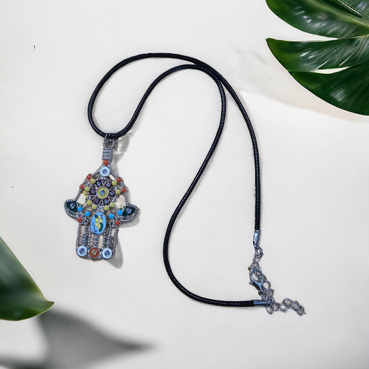 Hamsa Necklace - Beauty by Dani