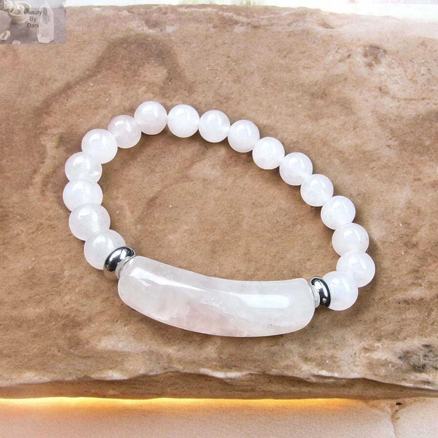 Rose quartz Bracelet - Beauty by Dani