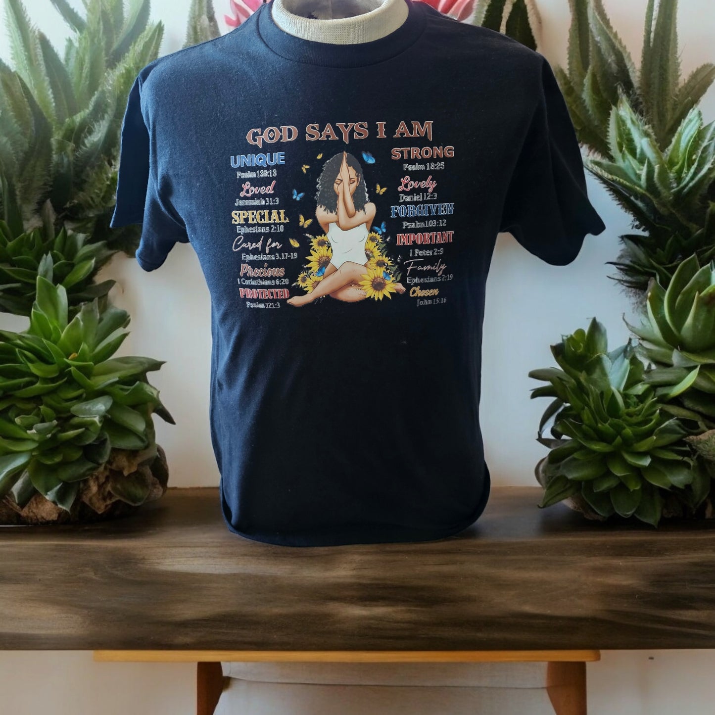 God Says I Am Tshirt