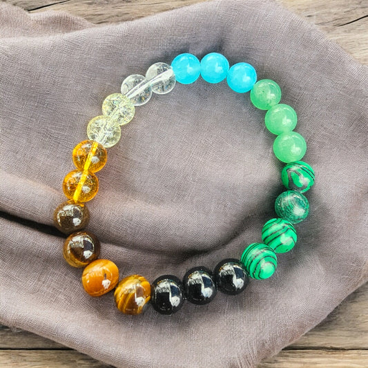 Multi-Gemstone Bracelet