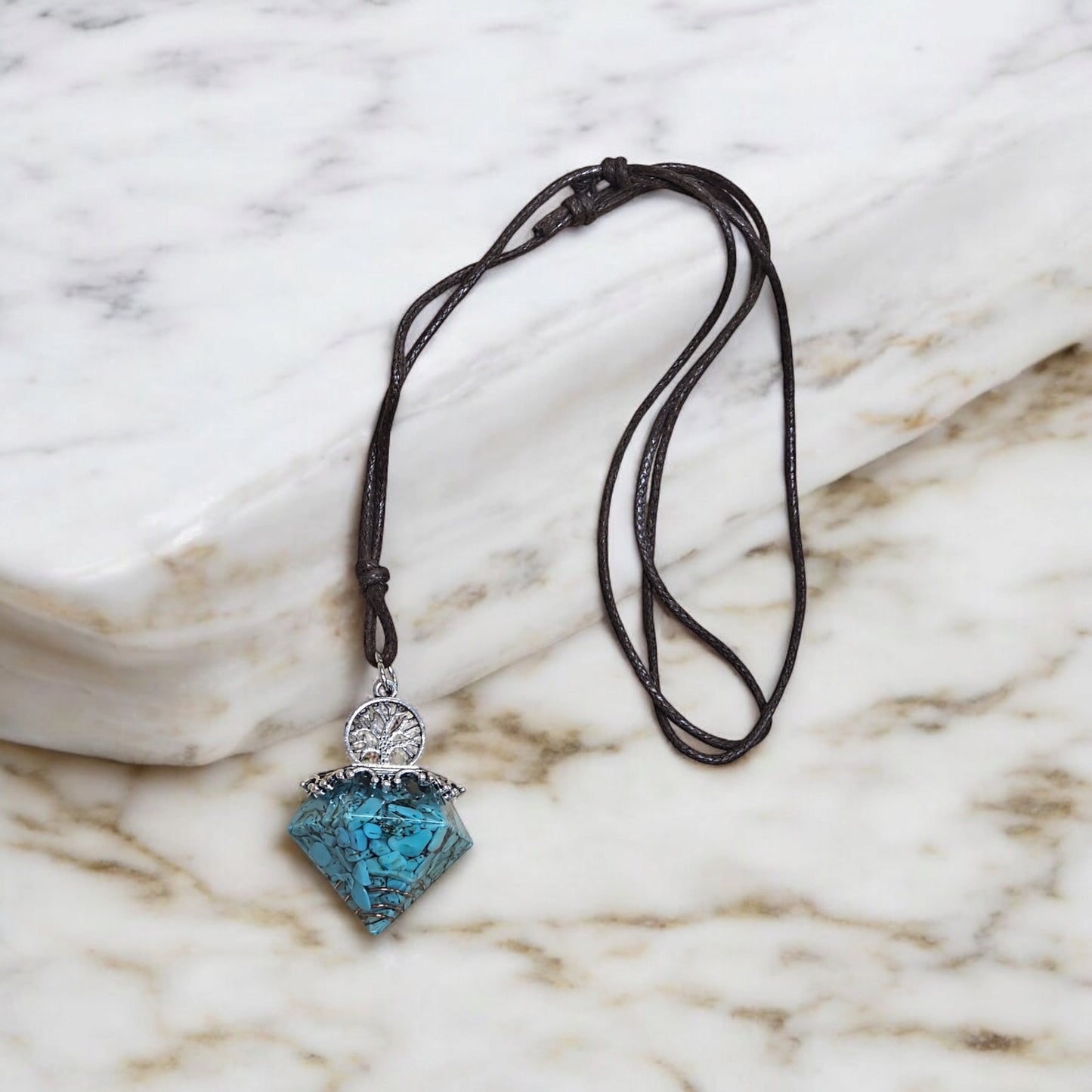 Turquoise Pendant Necklace