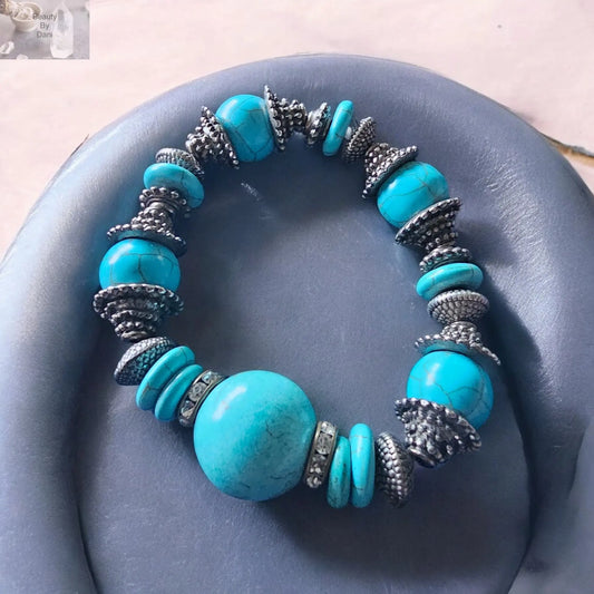 Turquoise Bracelet Beauty by Dani Gems and More