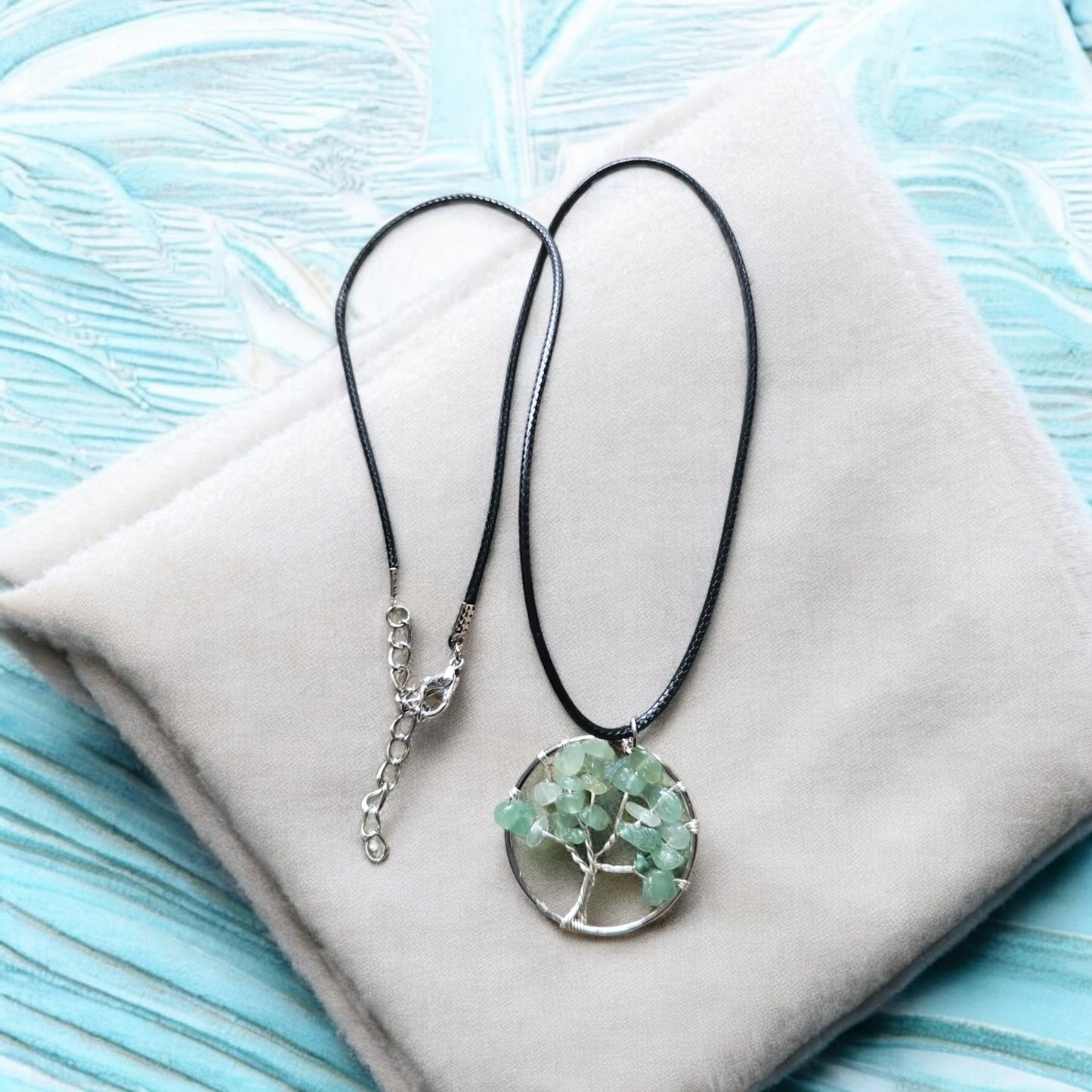 Gemstone Tree of Life Necklace