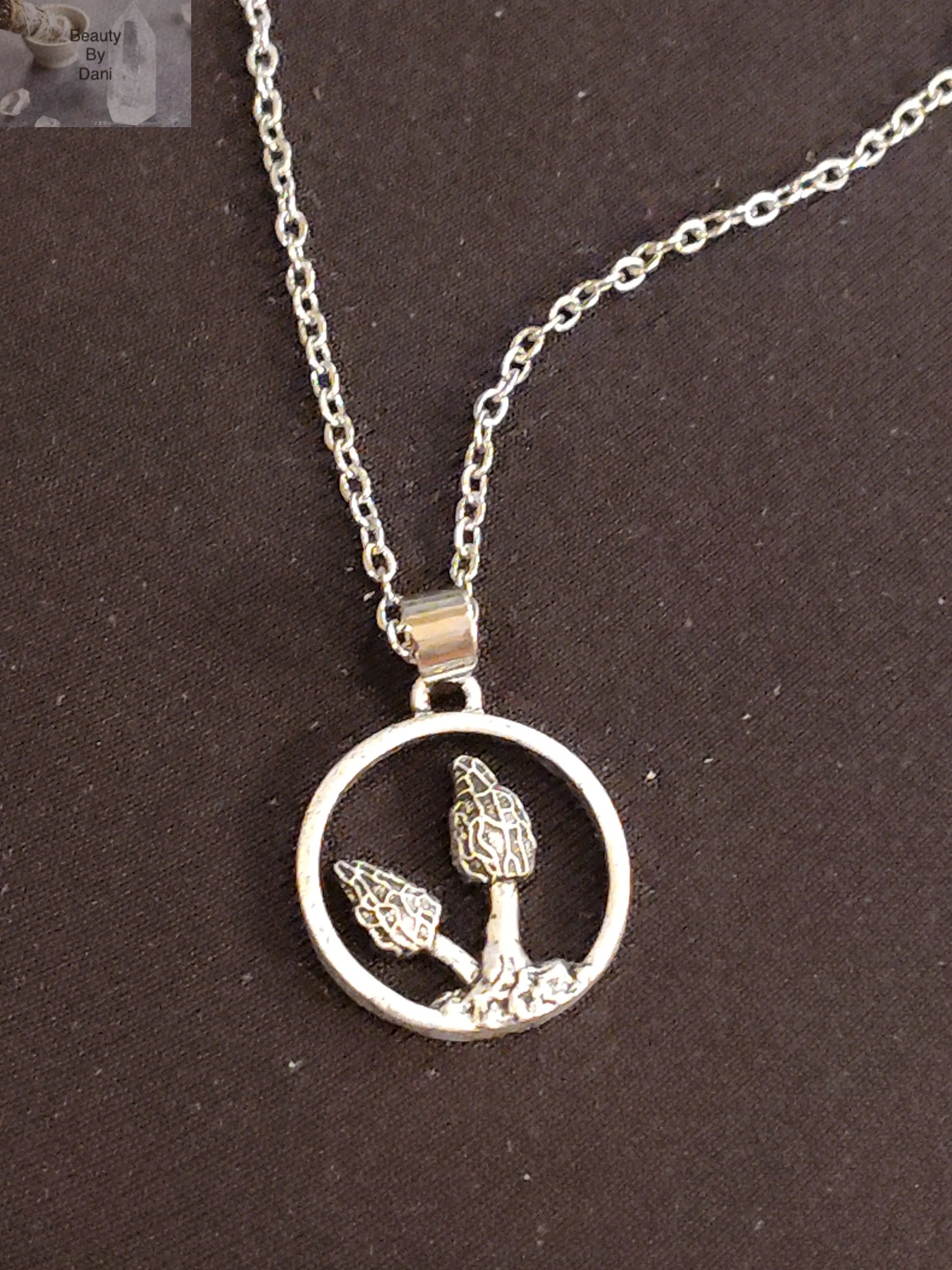 Handcrafted Mushroom Necklace - Unique Elegance in Jewelry Beauty by Dani
