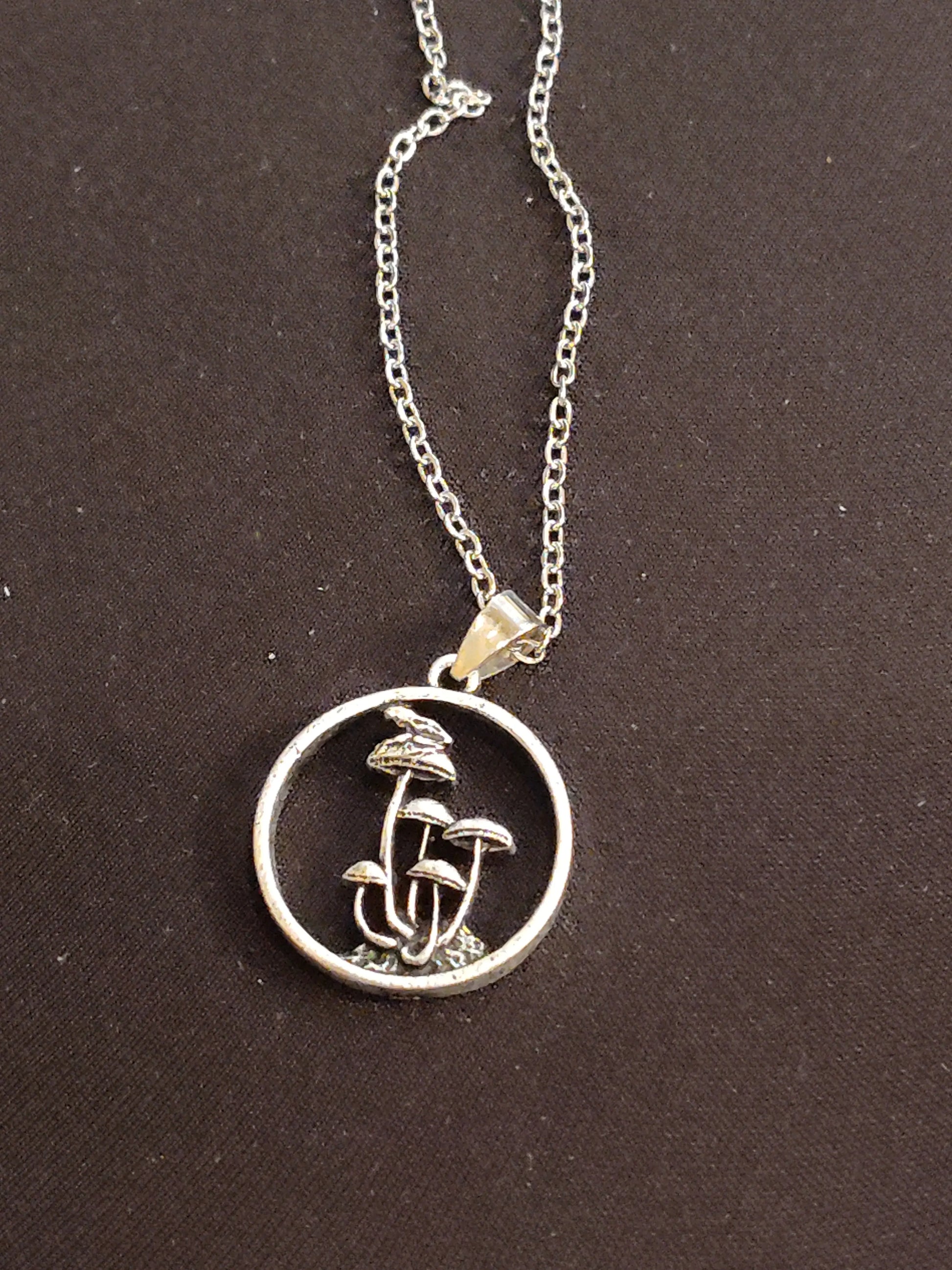 Handcrafted Mushroom Necklace - Unique Elegance in Jewelry Beauty by Dani
