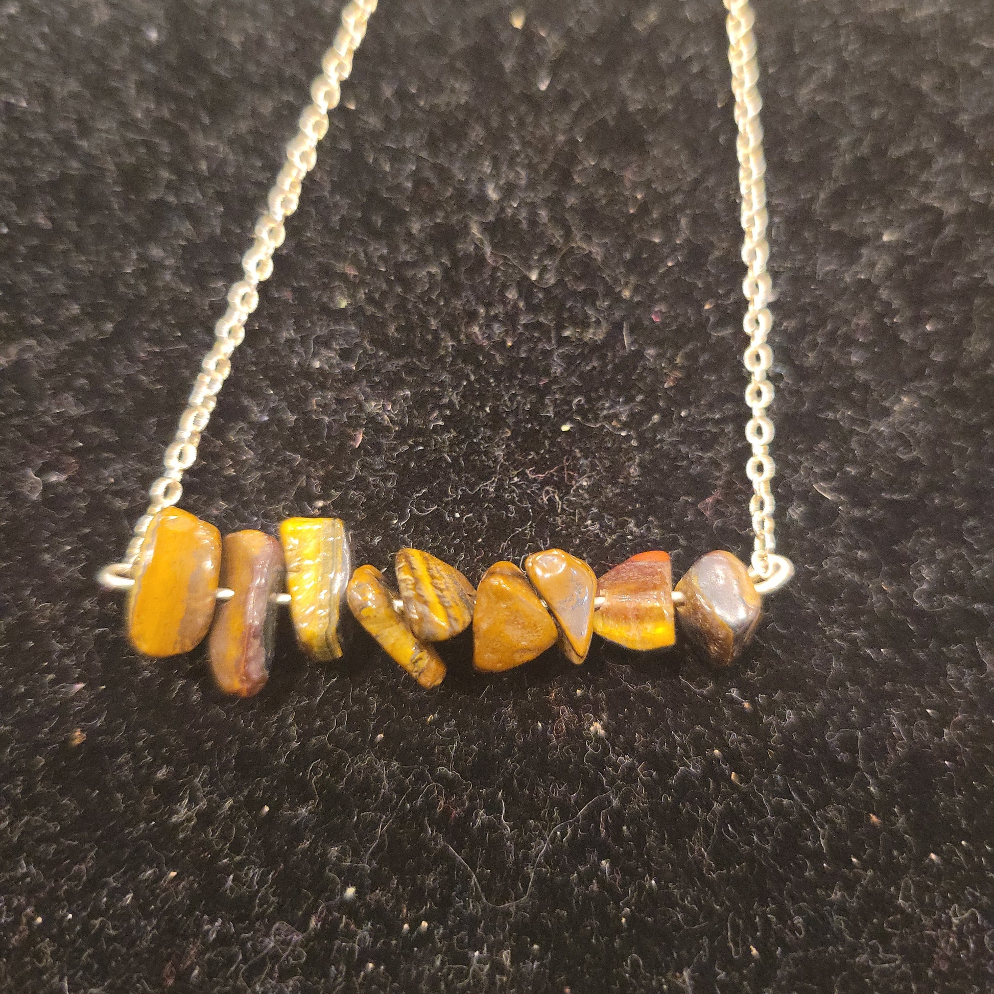 Tiger's Eye Necklace (0509) - Beauty by Dani