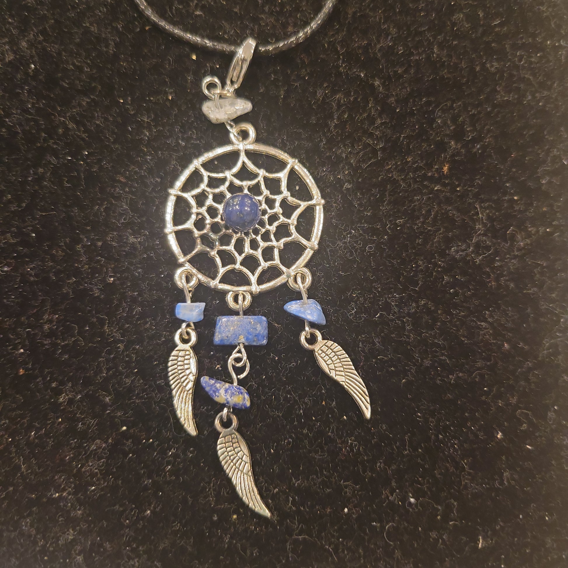 Sodalite Dreamcatcher Necklace - Beauty by Dani