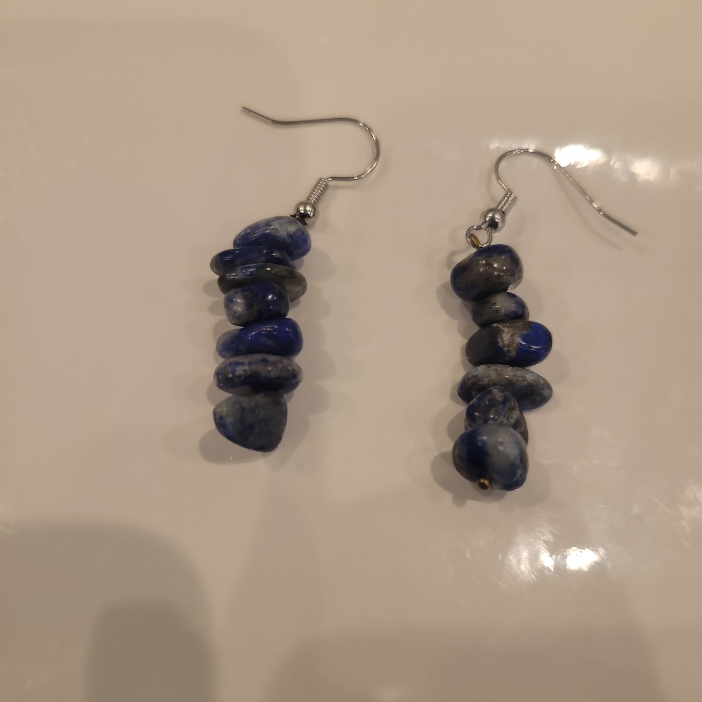 Sodalite Earrings (0688) - Beauty by Dani