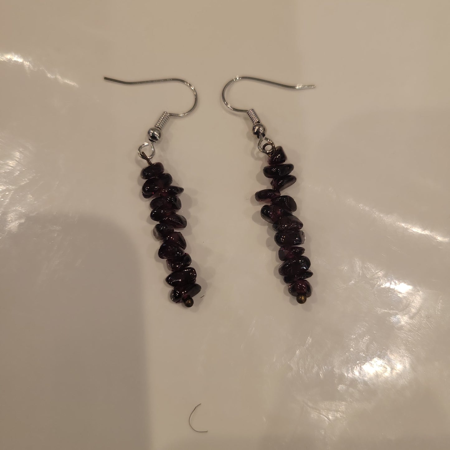 Garnet Earrings (0669)