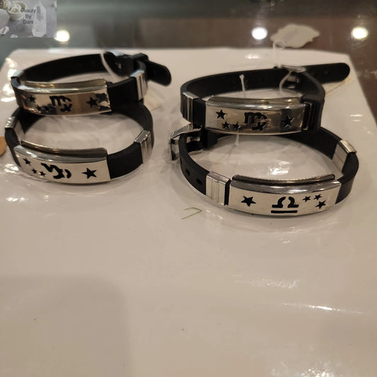 Rubber Zodiac Bracelet