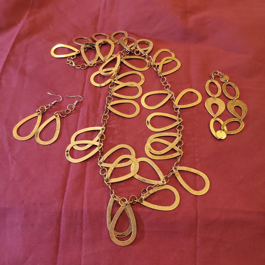 Copper Necklace Set (0874)