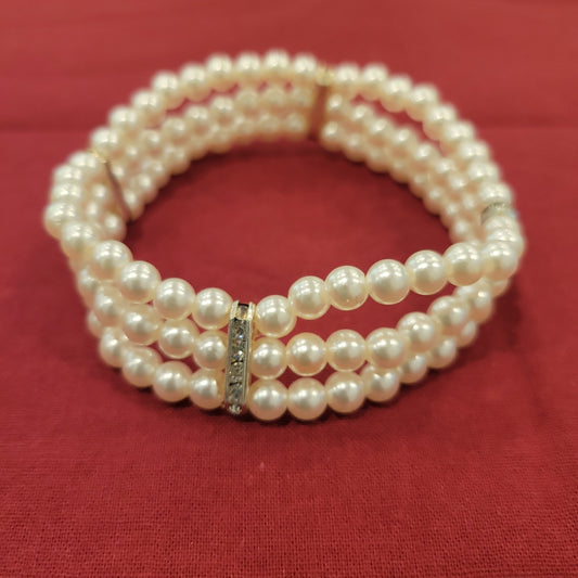Pearl Multilayered Bracelet (0349)