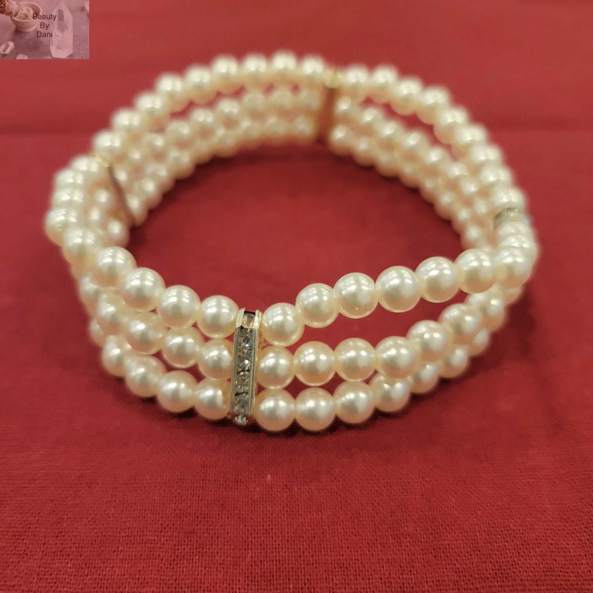 Pearl Multilayered Bracelet (0349) - Beauty by Dani