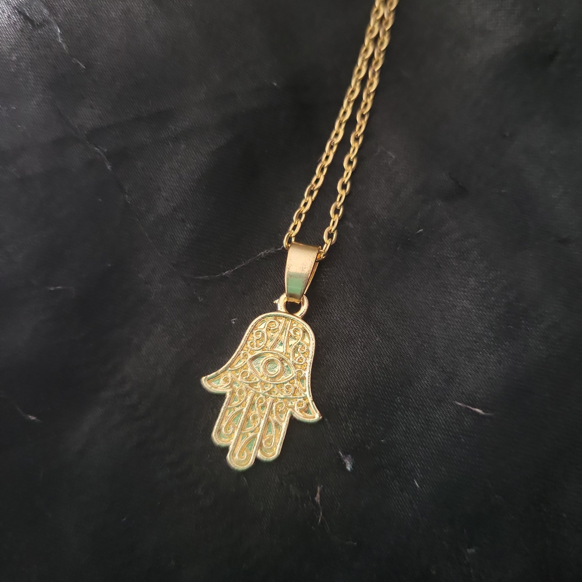 Hamsa Necklace - Beauty by Dani