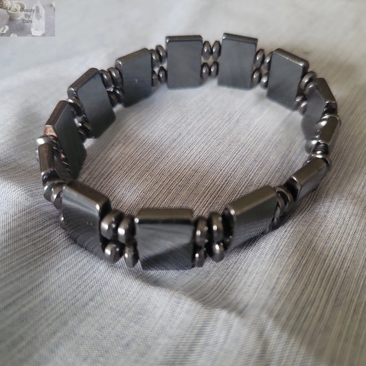 Hematite Bracelet (0835) - Beauty by Dani