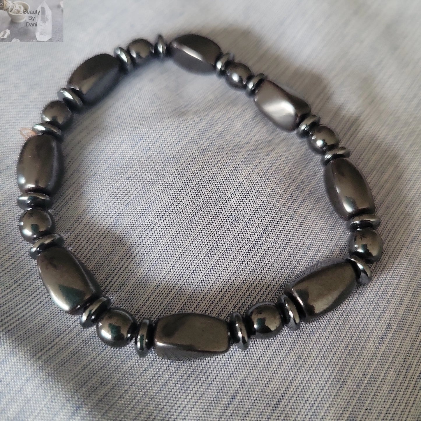 Hematite Bracelet (0521) - Beauty by Dani
