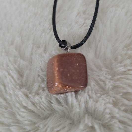 Goldstone Necklace - Beauty by Dani